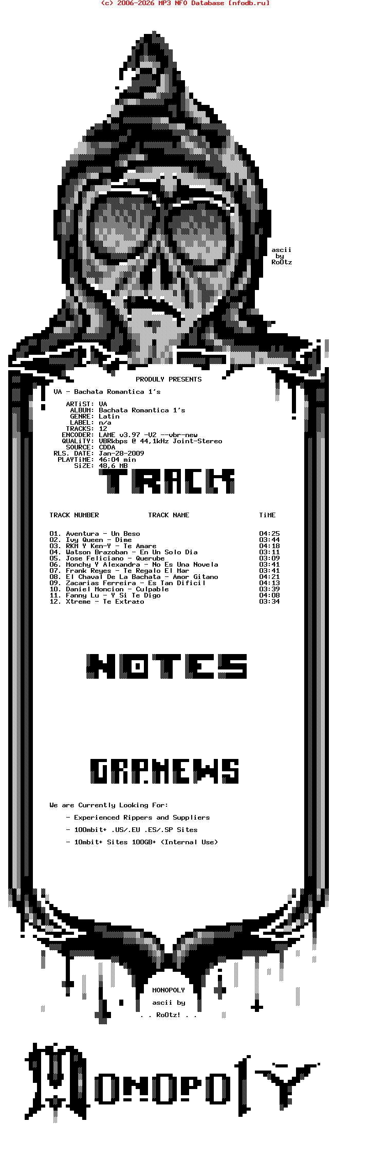 VA-Bachata_Romantica_1S-SP-2009-MonoPoly