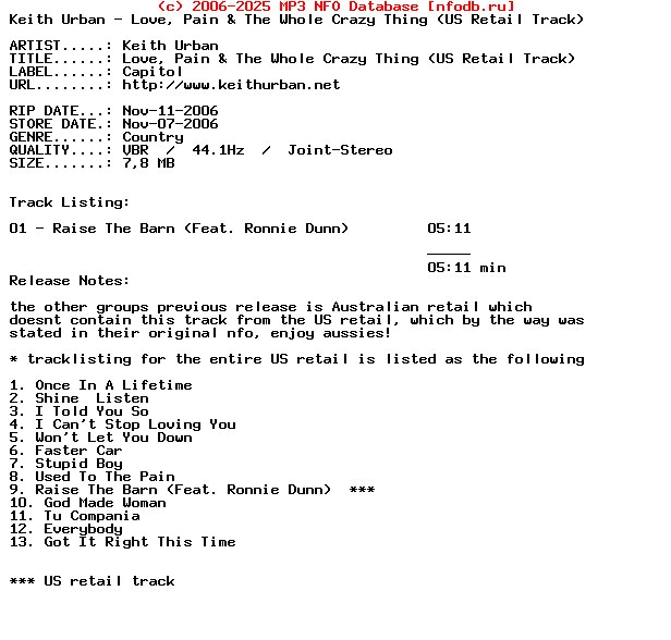 Keith_Urban-Love_Pain_And_The_Whole_Crazy_Thing-(US_RETAIL_TRACK)-2006