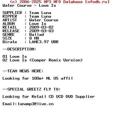 Water_Course-Love_Is-CDS-KR-2009-Luna