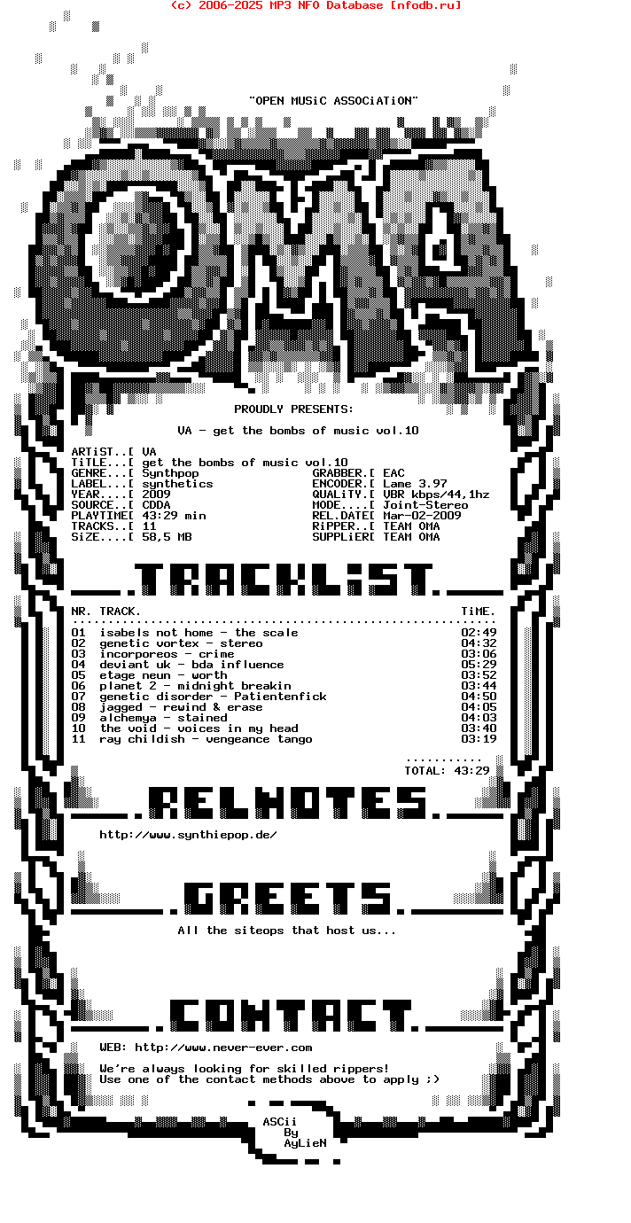 VA--Get_The_Bombs_Of_Music_Vol.10-MAG-2009-OMA