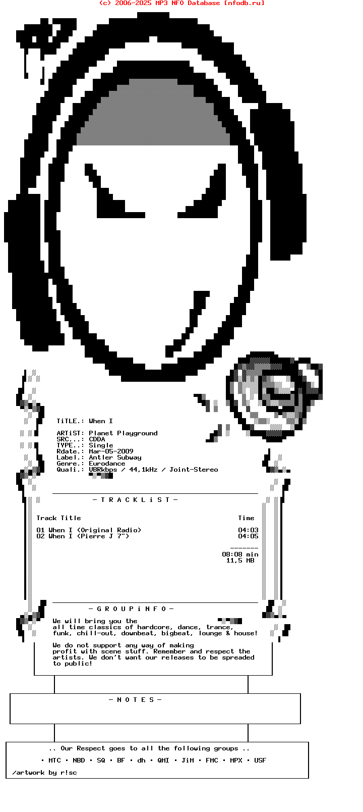 Planet_Playground_-_When_I-CDS-2000-Dj_Classics
