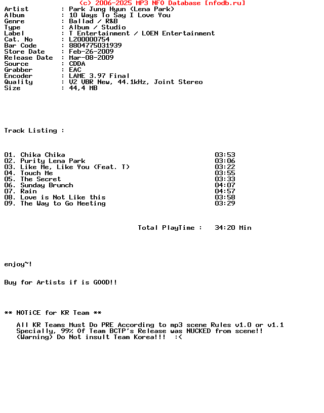 Park_Jung_Hyun-10_Ways_To_Say_I_Iove_You-(PROPER_RETAIL)-(READ_NOTICE_FOR_KR_TEAM)-KR-2009-iDT