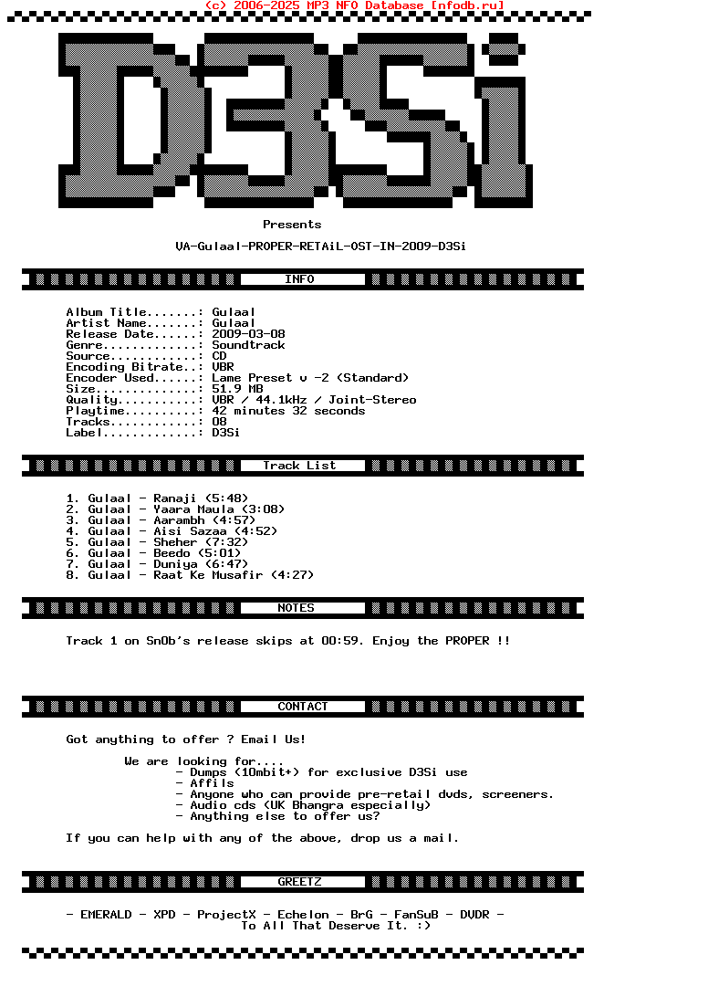 VA-Gulaal-Retail-In-2009-D3Si