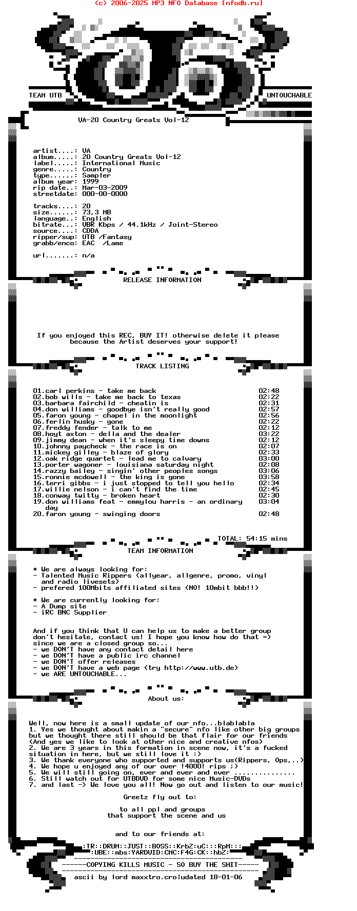 VA-20_Country_Greats_Vol-12-1999-UTB