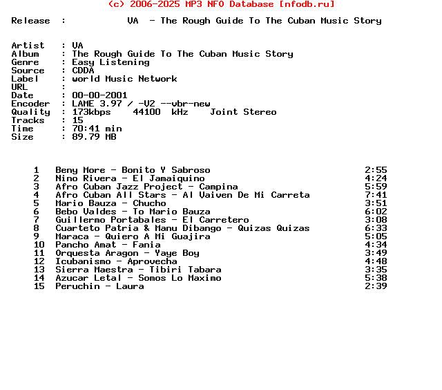 VA-The_Rough_Guide_To_The_Cuban_Music_Story-(RGNET1068CD)-CD-SP-2001