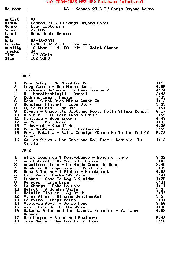 VA-Kosmos_93.6_Iv_Songs_Beyond_Words-2CD-2009