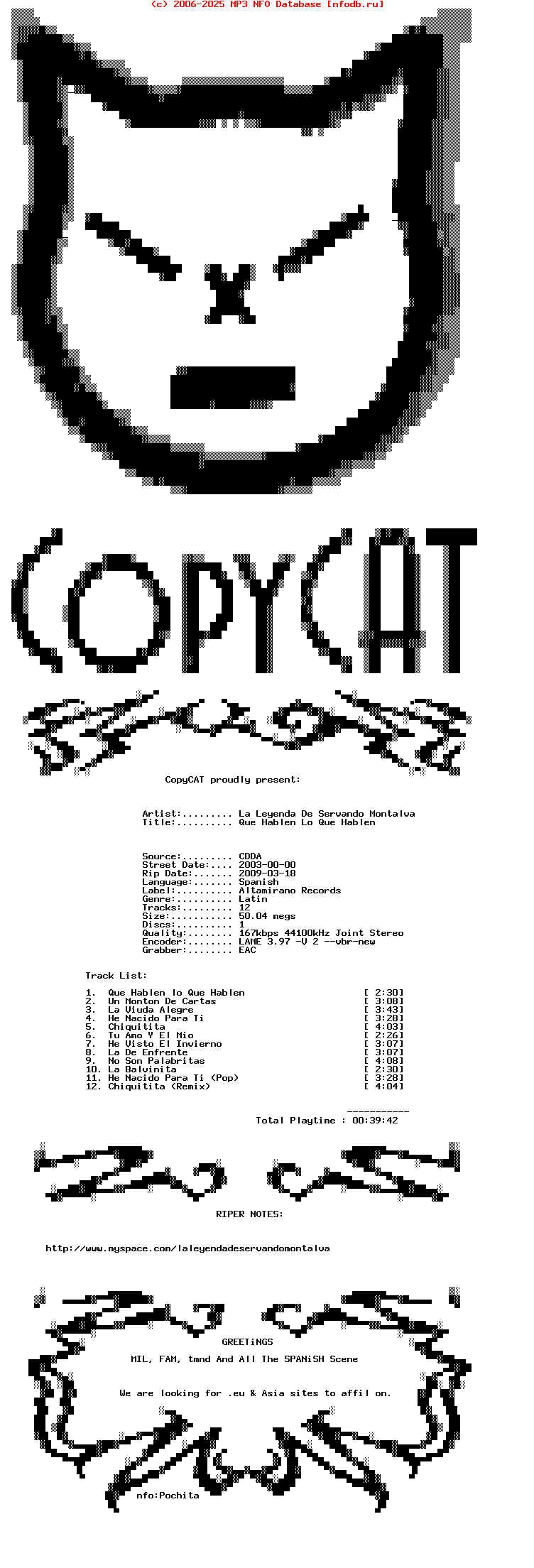 La_Leyenda_De_Servando_Montalva-Que_Hablen_Lo_Que_Hablen-SP-2003