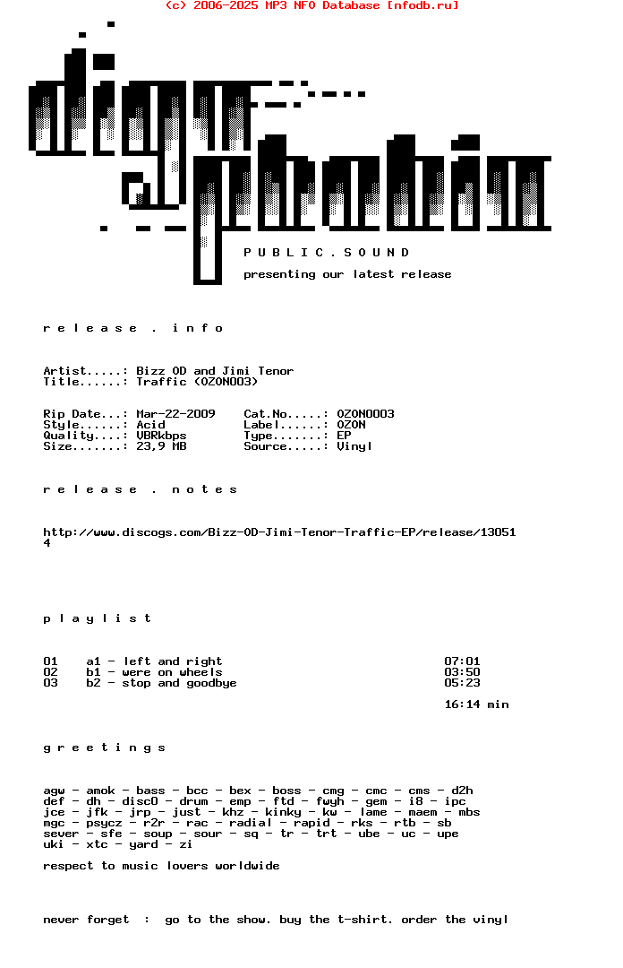 Bizz_Od_And_Jimi_Tenor-Traffic_(OZON003)-Vinyl-1995-DPS