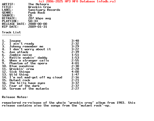 The_Meteors-Wreckin_Crew-Remastered-2008-Gf