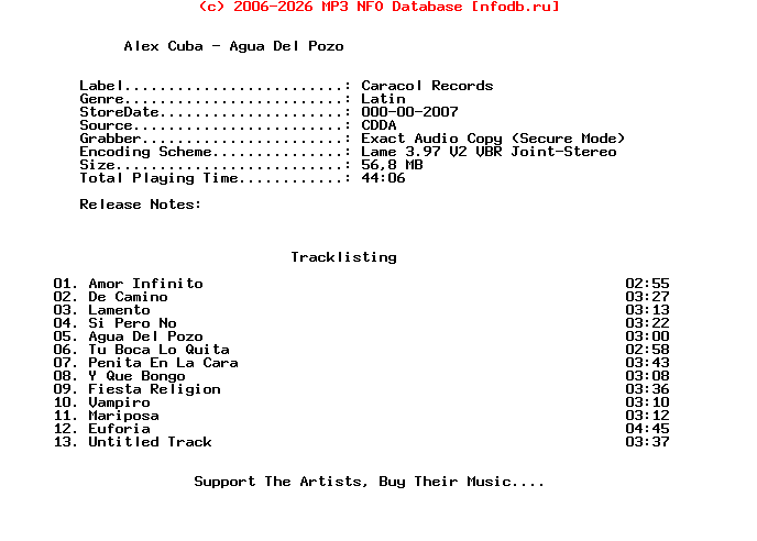 Alex_Cuba-Agua_Del_Pozo-SP-2007