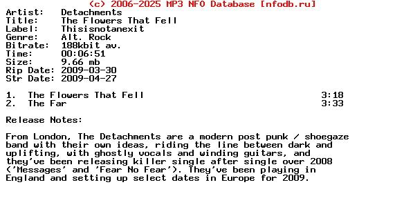 Detachments-The_Flowers_That_Fell-(PROMO_CDS)-2009-Dv8