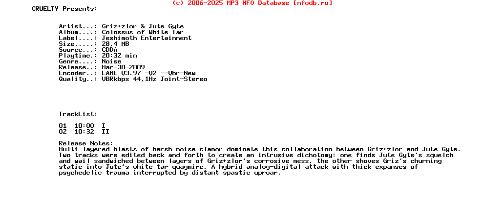 Grizzlor_And_Jute_Gyte_-_Colossus_Of_White_Tar-CDR-2007-CRUELTY