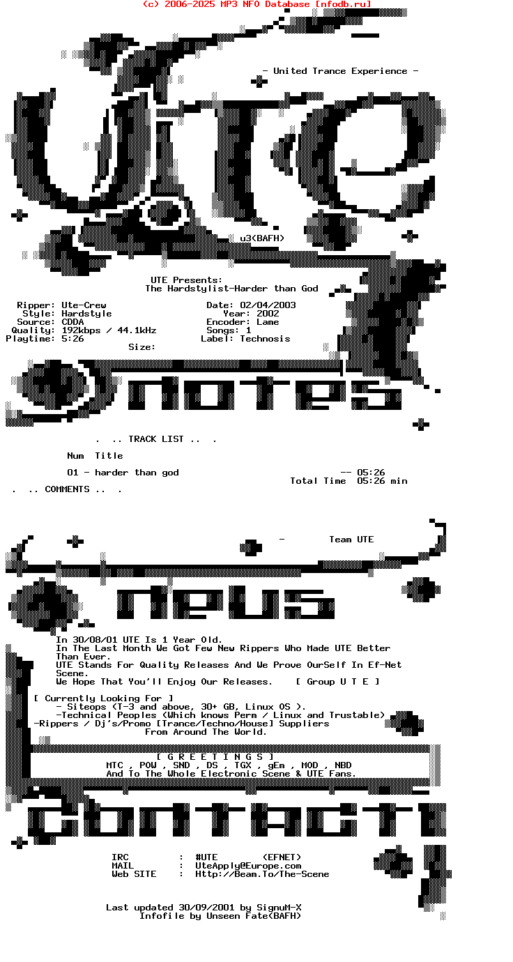 The_Hardstylist-Harder_Than_God-Promo-Vinyl-2003-UTE