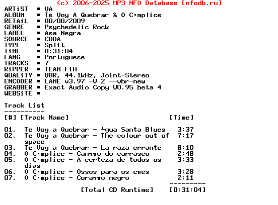 VA-Te_Voy_A_Quebrar_And_O_Cumplice-Split-Br-2009