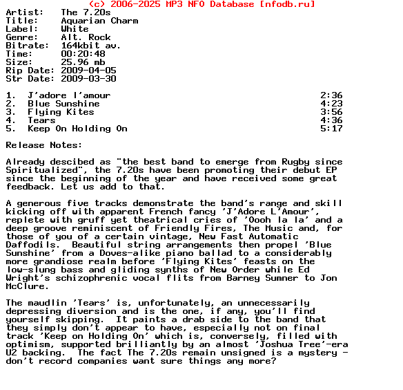 The_7.20S-Aquarian_Charm-(EP)-2009-Dv8