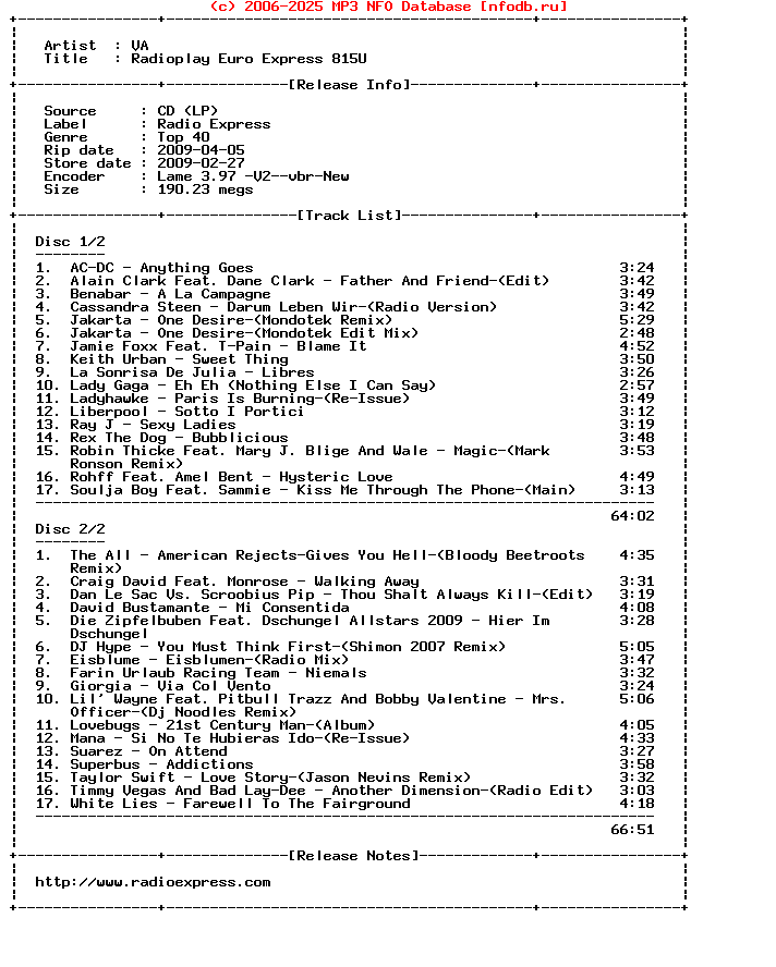 VA-Radioplay_Euro_Express_815U-2CD-2009-SC