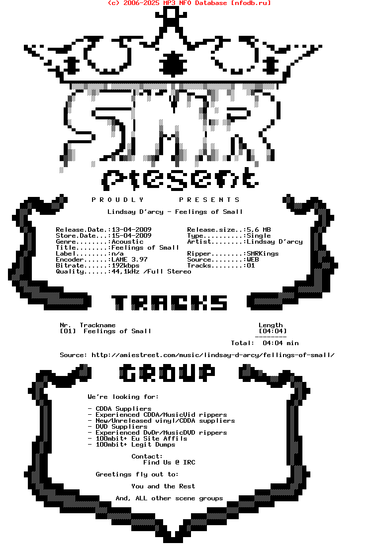 Lindsay_Darcy_-_Feelings_Of_Small-WEB-2009-Smrkings