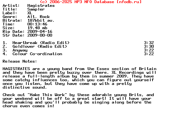Magistrates-Sampler-2009