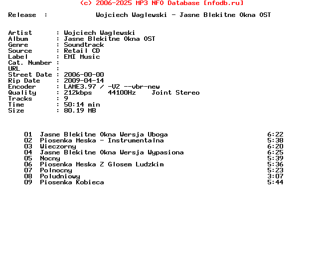 Wojciech_Waglewski-Jasne_Blekitne_Okna_Ost-CD-PL-2006