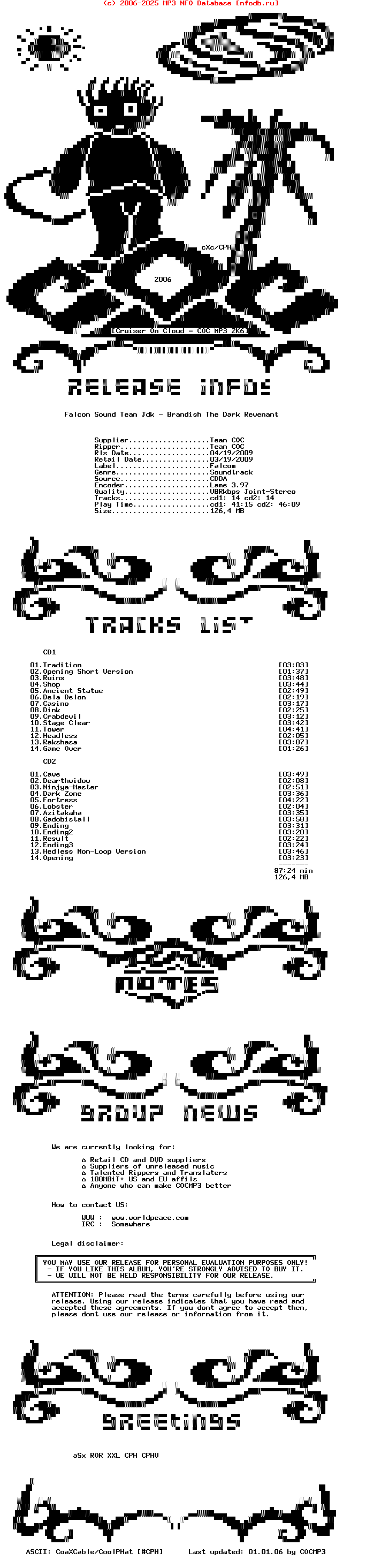 Falcom_Sound_Team_Jdk-Brandish_The_Dark_Revenant-2CD-Ost-2009-COCMP3