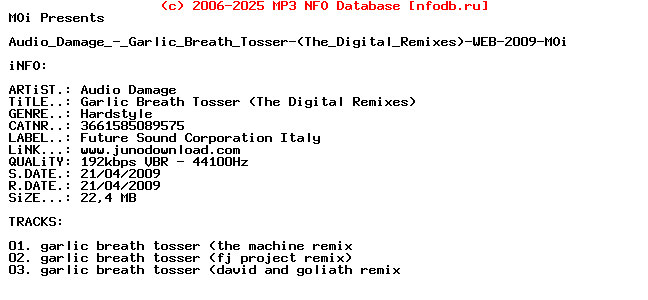 Audio_Damage_-_Garlic_Breath_Tosser-(THE_DIGITAL_REMIXES)-WEB-2009-Moi