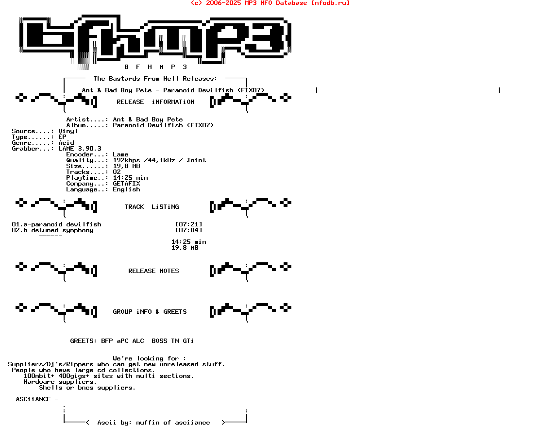 Ant_And_Bad_Boy_Pete-Paranoid_Devilfish_(FIX07)-Vinyl-2004-BFHMP3