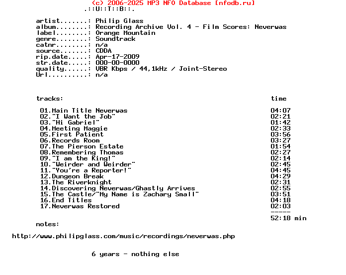 Philip_Glass-Recording_Archive_Vol._4_-_Film_Scores_Neverwas-2008-UTB