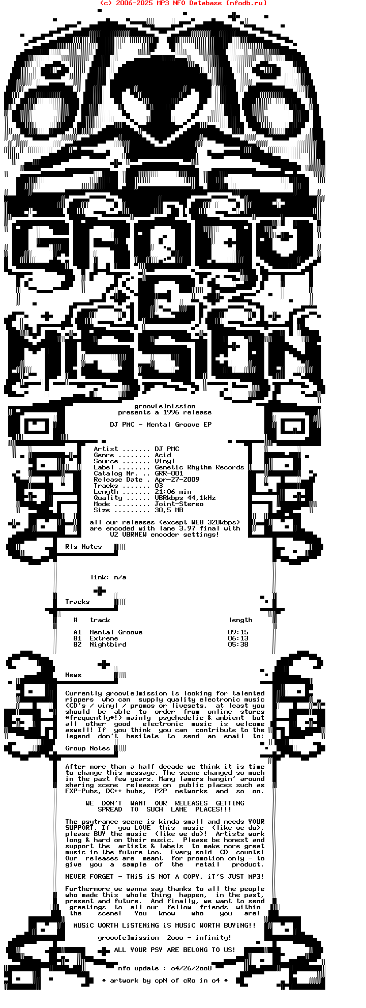 Dj_Pmc_-_Mental_Groove_Ep_(GRR-001)-VLS-1996-gEm