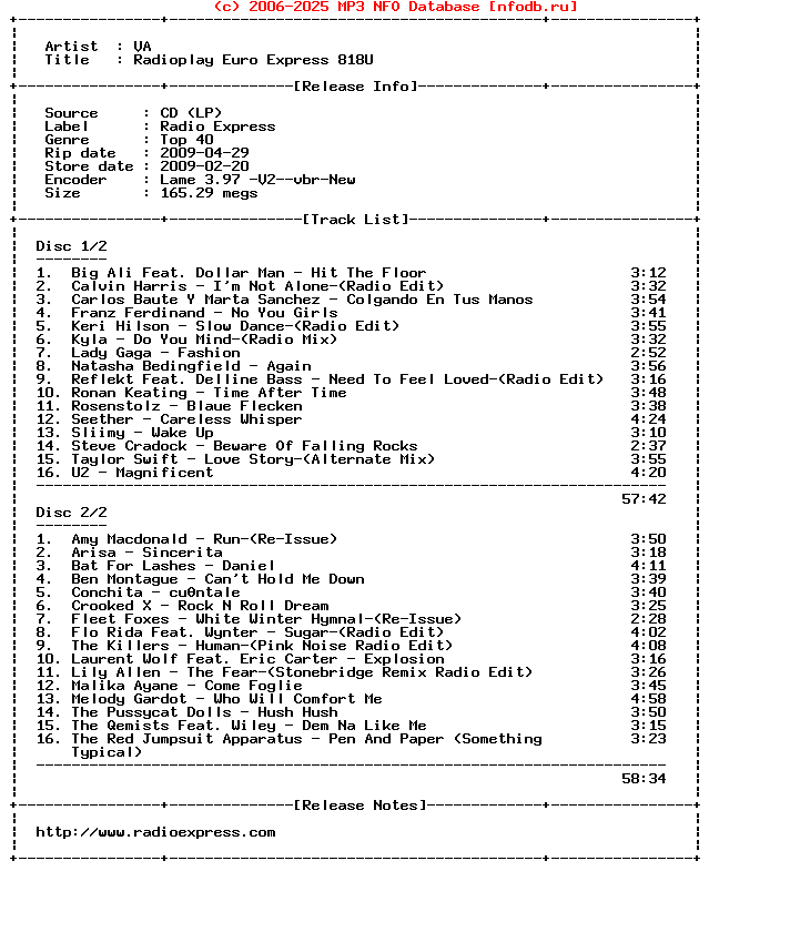 VA-Radioplay_Euro_Express_818U-2CD-2009-SC