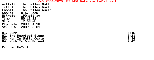 The_Dallas_Guild-The_Dallas_Guild-(EP)-2009