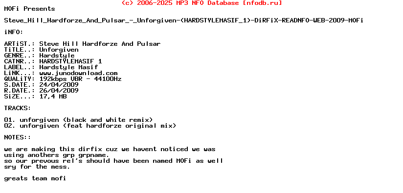 Steve_Hill_Hardforze_And_Pulsar_-_Unforgiven-(HARDSTYLEMASIF_1)-Dirfix-Readnf-WEB-2009