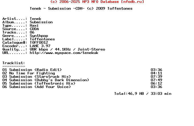 Tenek-Submission-CDM-2009