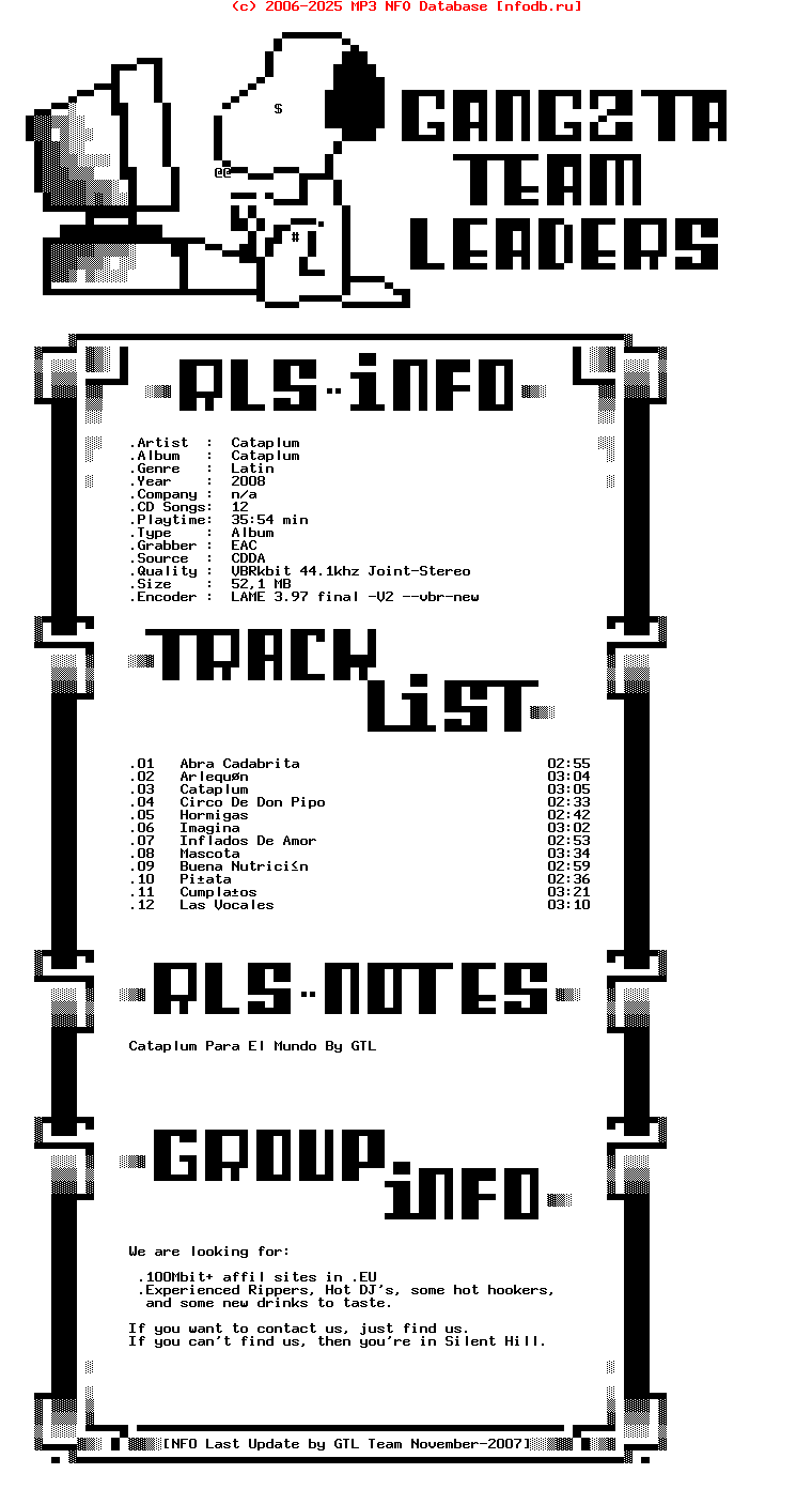 Cataplum-Cataplum-SP-2008-GTL