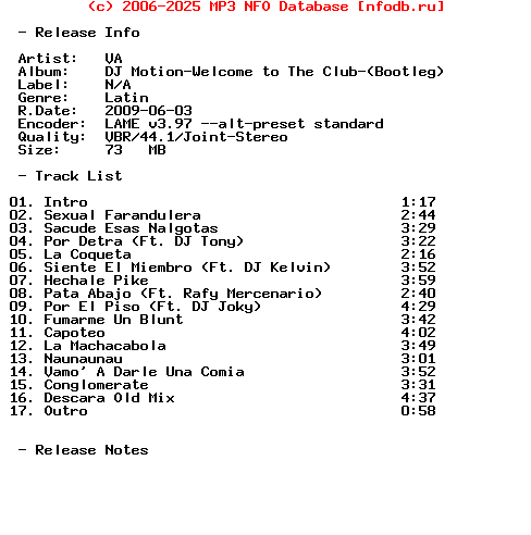 VA-Dj_Motion-Welcome_To_The_Club-(BOOTLEG)-SP-2009