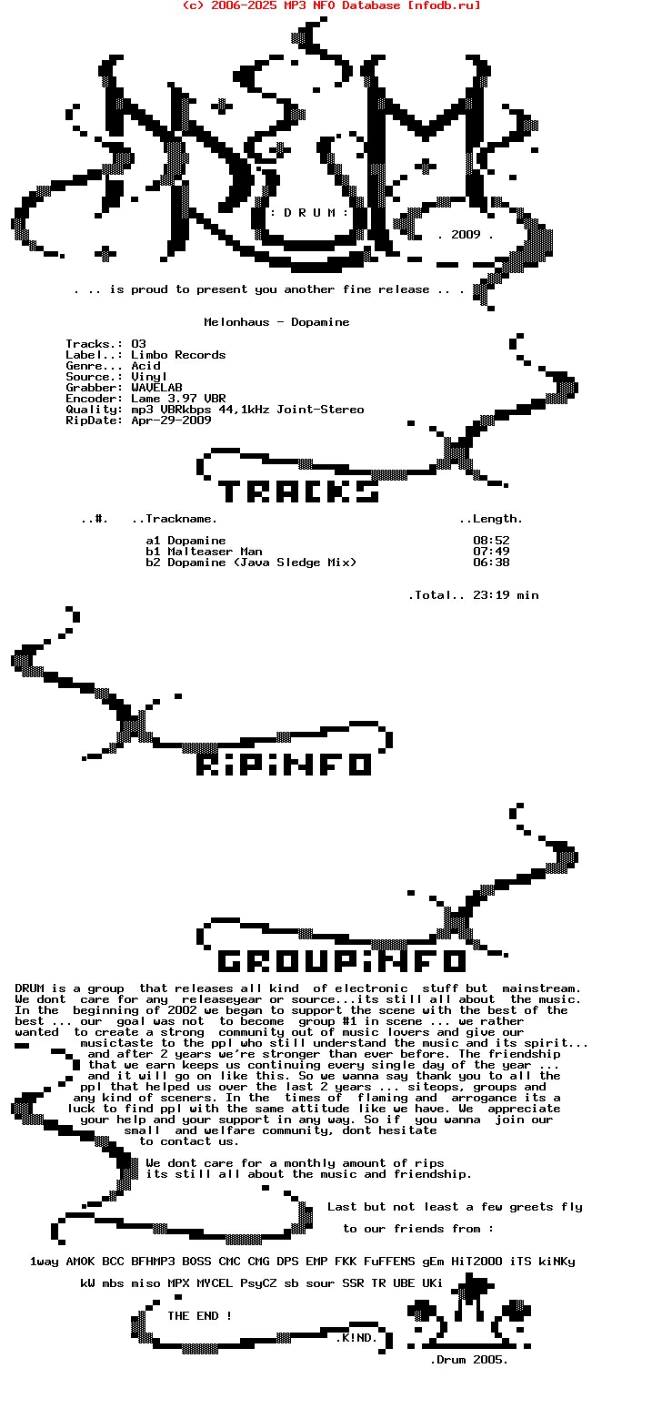 Melonhaus_-_Dopamine-(LIMB040T-VINYL)-1994-DRUM