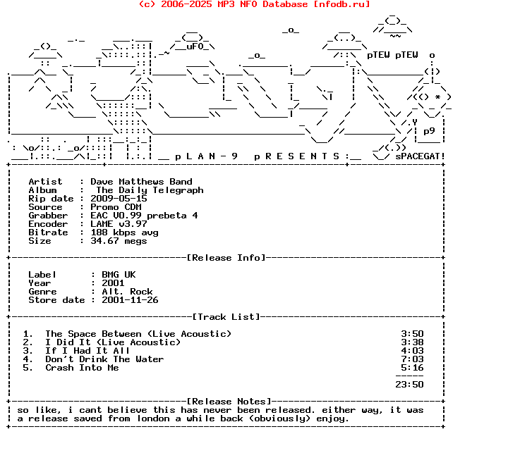 Dave_Matthews_Band-The_Daily_Telegraph-(PROMO_CDM)-2001