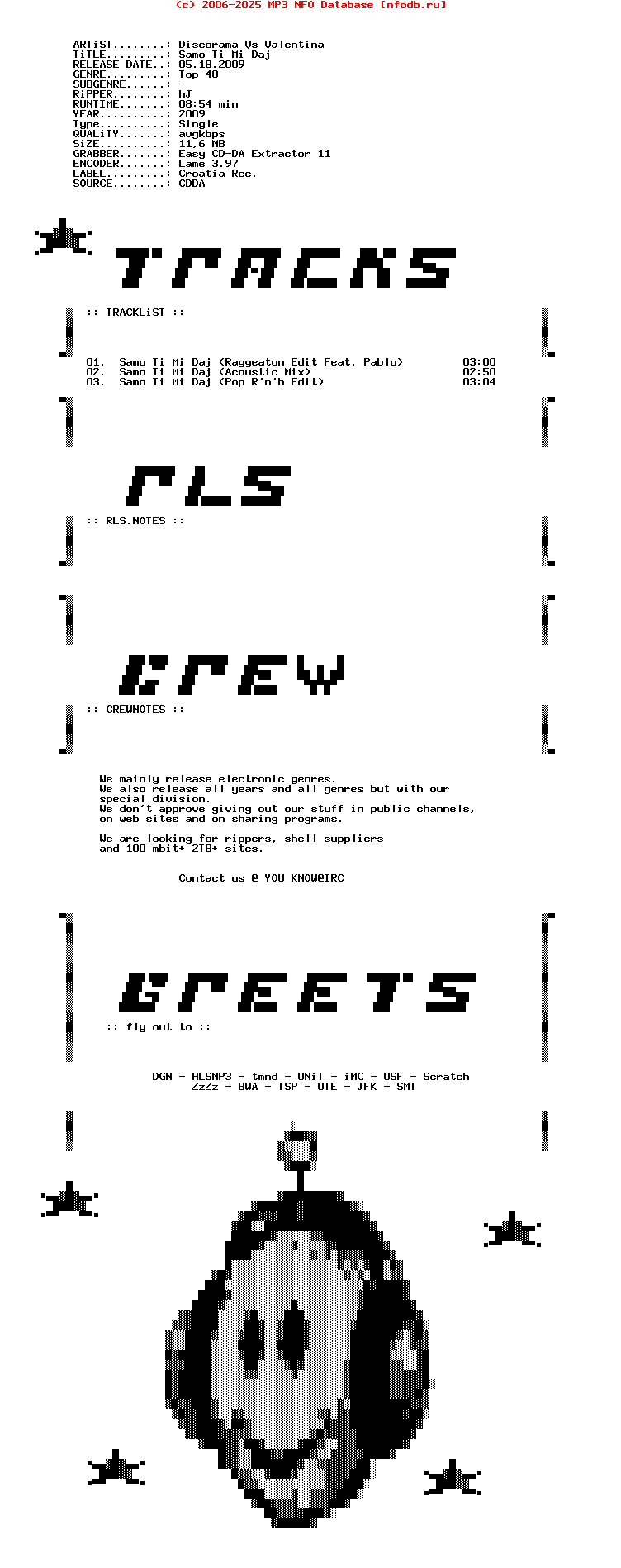 Discorama_Vs_Valentina-Samo_Ti_Mi_Daj-CDS-HR-2009