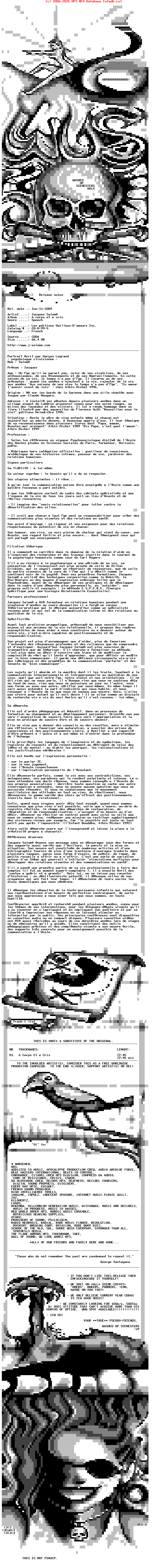 Jacques_Salome--A_Corps_Et_A_Cris-FR-2005-WUS