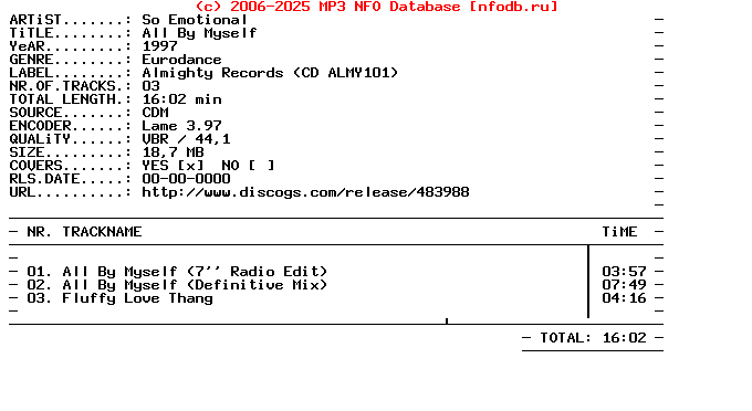 So_Emotional-All_By_Myself-(CD-ALMY101)-CDM-1997-DWM