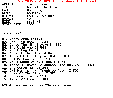 The_Munsons-Go_With_The_Flow-2009