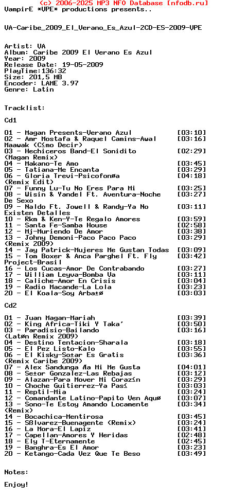VA-Caribe_2009_El_Verano_Es_Azul-2CD-ES-2009-VPE