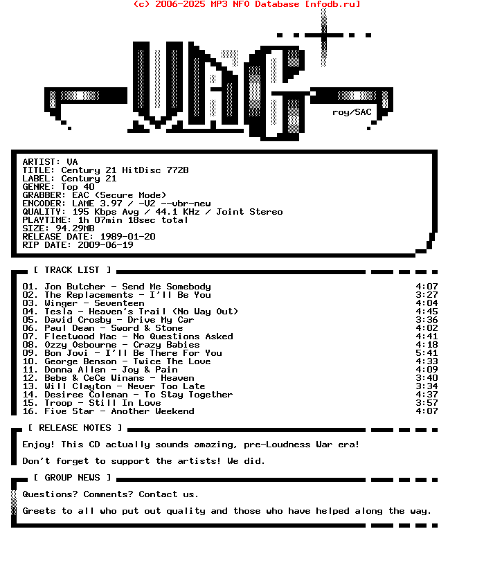 VA-Century_21_Hitdisc_772B-1989