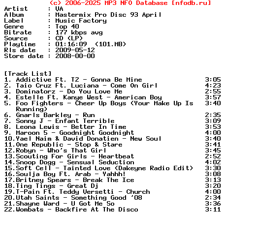 VA-Mastermix_Pro_Disc_93_April-2008
