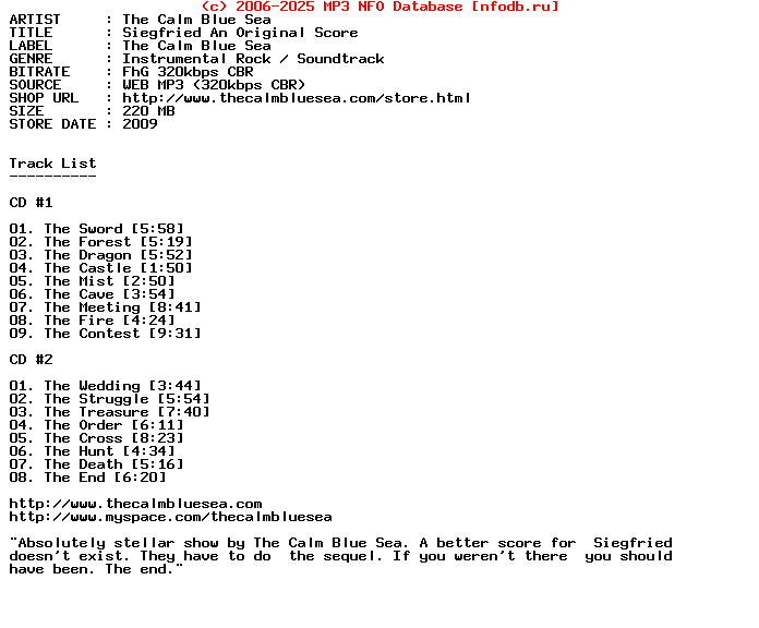 The_Calm_Blue_Sea-Siegfried_An_Original_Score-WEB-2009