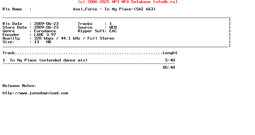 Axel_Force_-_In_My_Place-(SAI_663)-WEB-2009