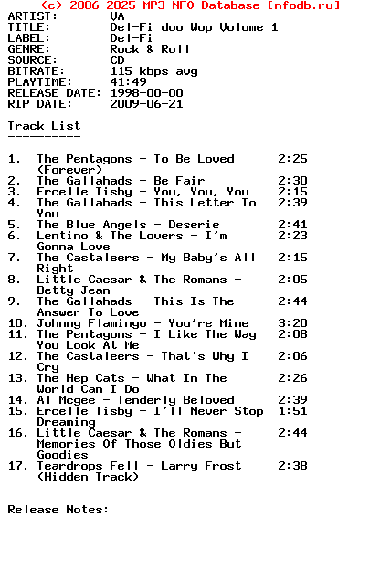 VA-Del-Fi_Doo_Wop_Vol_1-1998-Gf