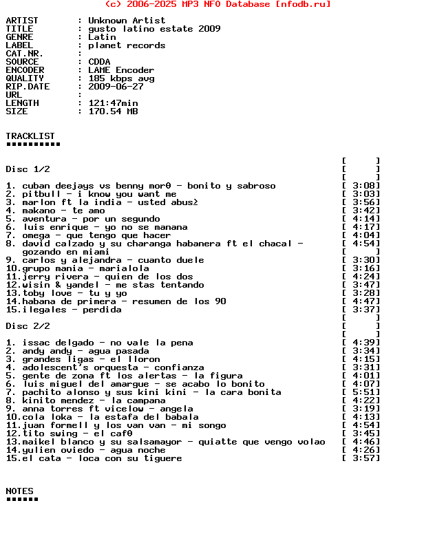 VA-Gusto_Latino_Estate_2009-2CD-SP-2009-BWA