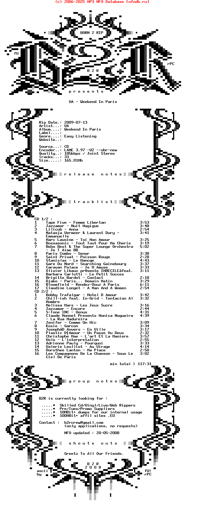 VA-Weekend_In_Paris-FR-2CD-2009