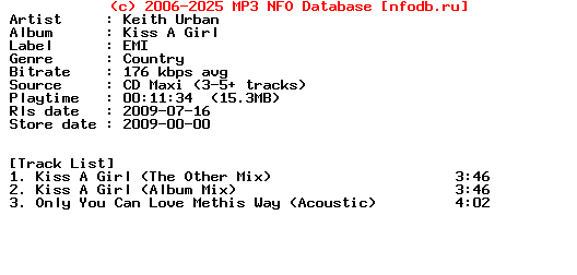 Keith_Urban-Kiss_A_Girl-(CDM)-2009-Wre