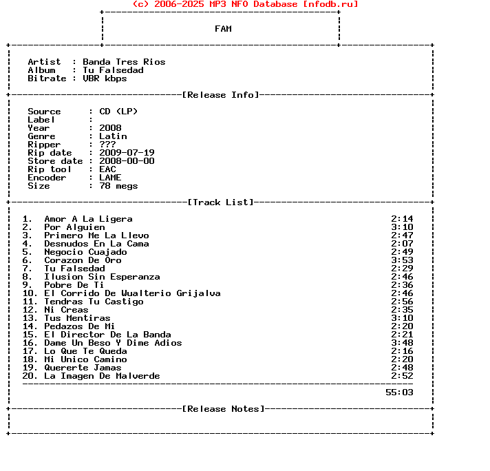 Banda_Tres_Rios-Tu_Falsedad-2008